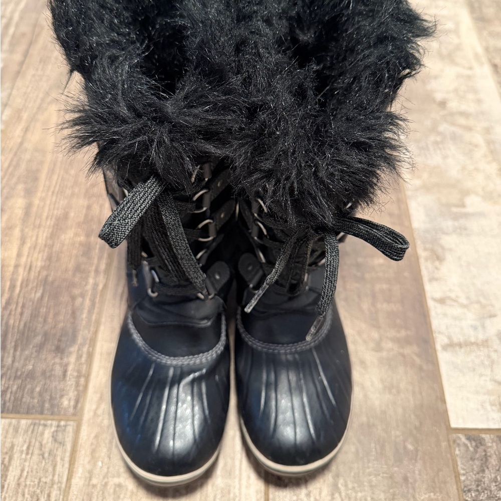 Women’s Sorel Joan of Arctic snow boots black size 6